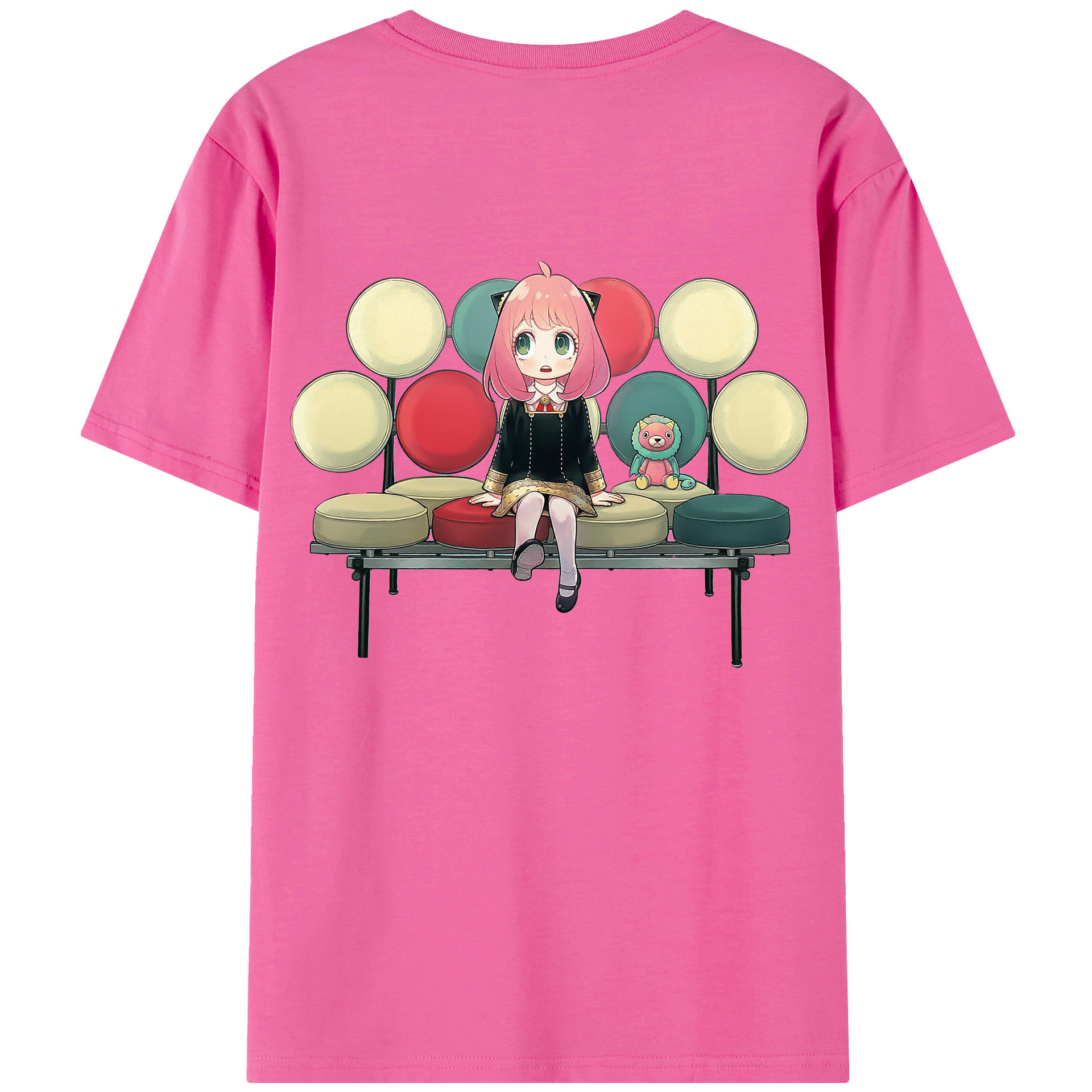 （画像用） SPY×FAMILY间谍家家酒 レディース半袖Tシャツ(バックプリント)